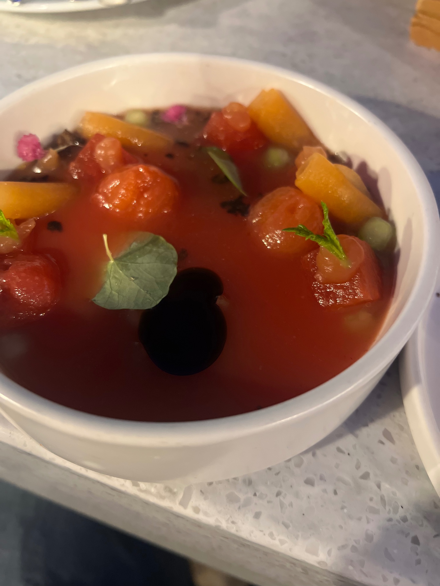 A dish from the dining room